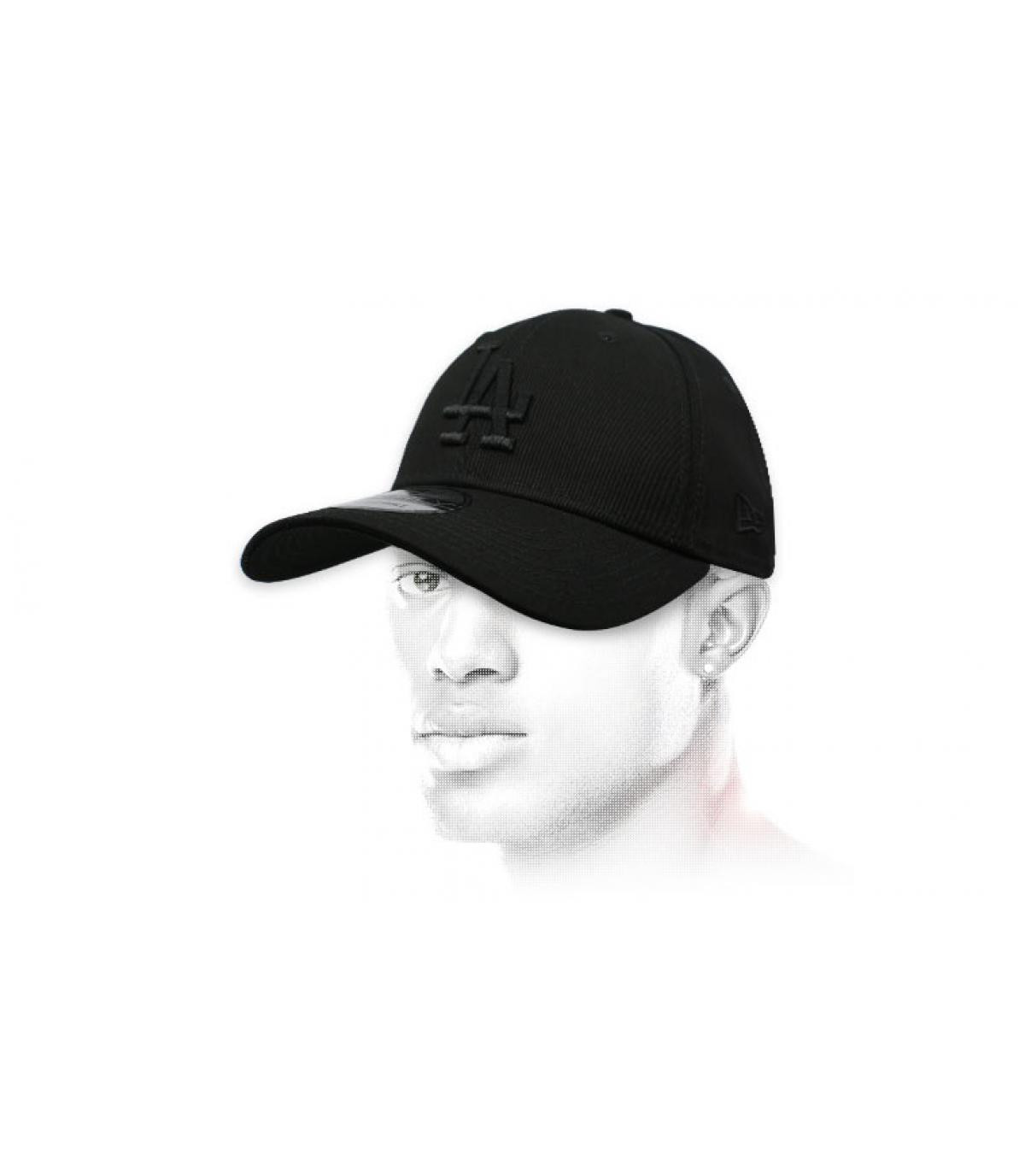 kap LA zwart New Era 9Forty LA Snapback black kap LA zwart New Era 9Forty LA Snapback black